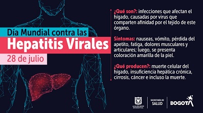 En cero transmisión materno infantil de hepatitis B en Bogotá