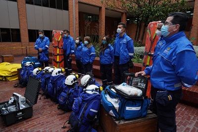 Secretaría de Salud envía personal y equipos médicos a San Andrés